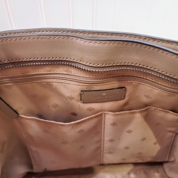 KATE SPADE NEW YORK "TIPPY" MEDIUM TOP ZIP TOTE - Picture 5 of 8